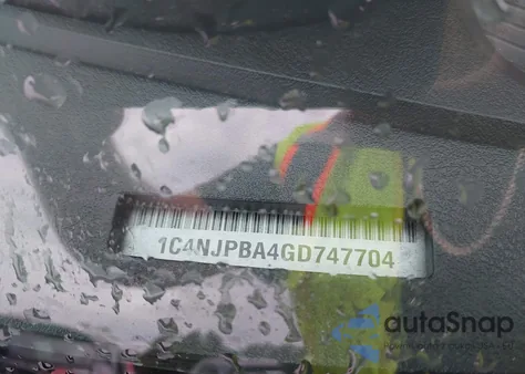 2016 Jeep Patriot Sport из США, поврежденный, VIN 1C4NJPBA4GD747704